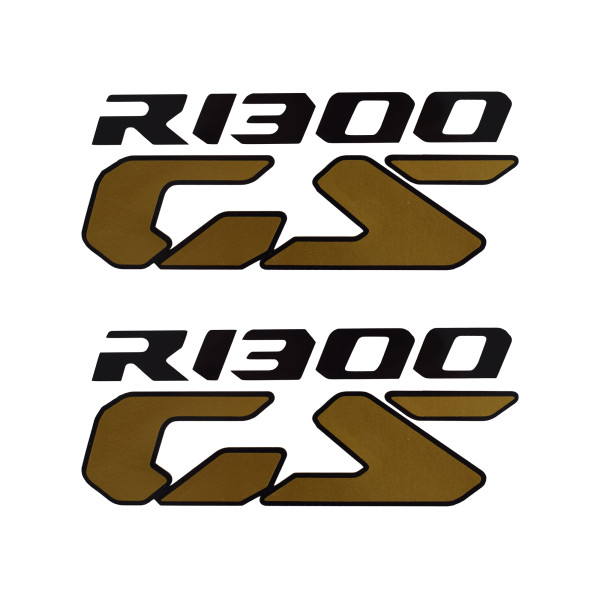 Pyramid Plastics Pyramid decals | bmw r 1300 gs logo | gold | set of 2